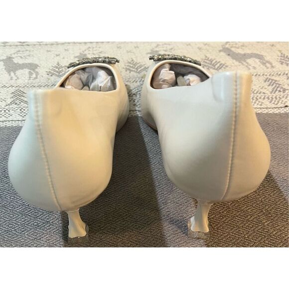 C.Paravano Women's Pumps I Pointed Toe Kitten Heel I Closed Toe Dress Pump - Picture 4 of 9